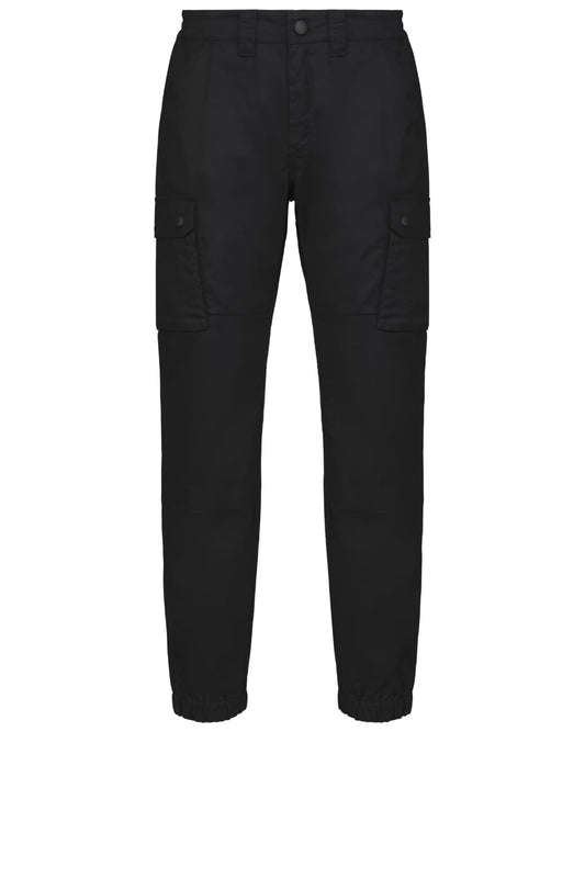 Pantalon cargo unisexe avec bas élastiqué