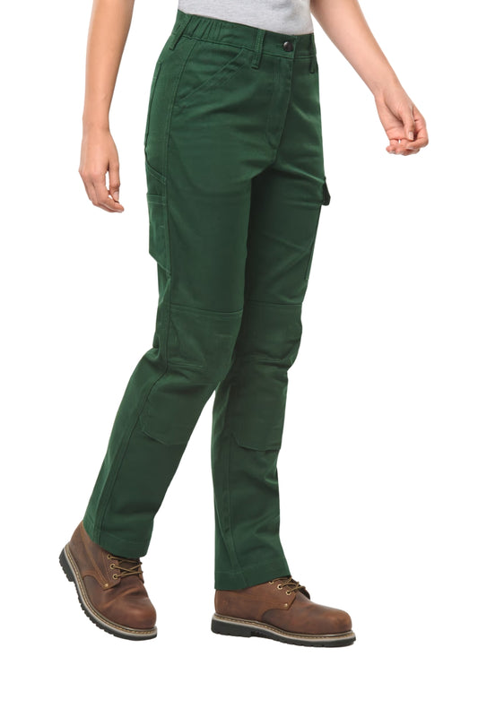 Pantalon de travail multipoches femme zéro métal