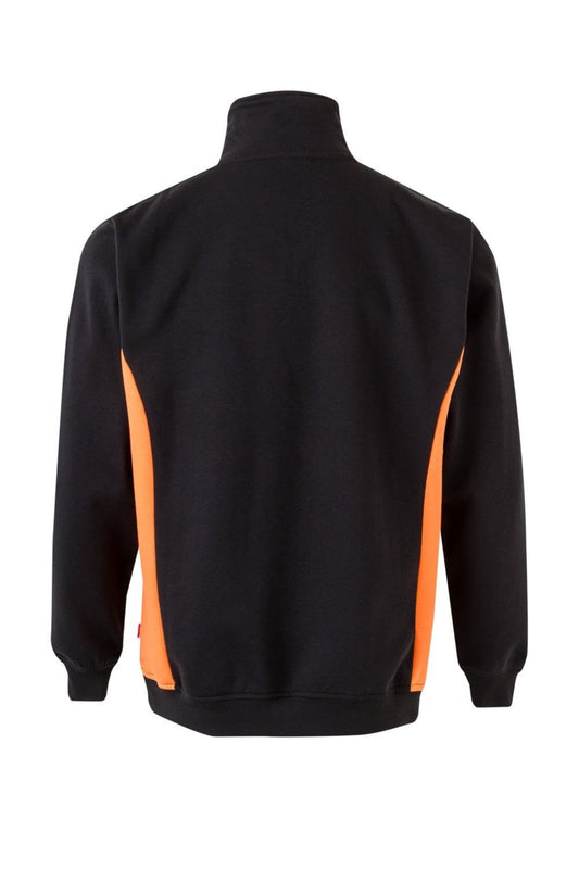 Sweat Bicolore Demi-Zippé Total Match