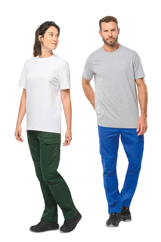 Pantalon de travail multipoches homme zéro métal