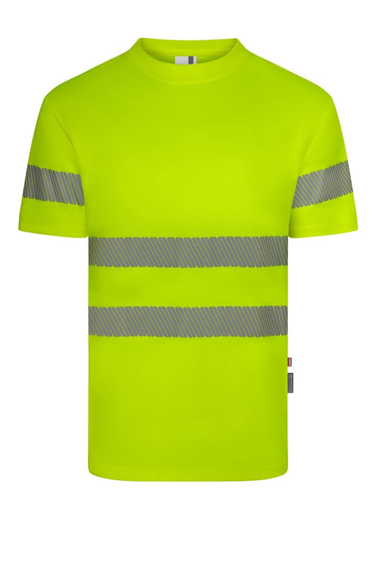 T-shirt haute visibilité manches courtes en polyester recyclé