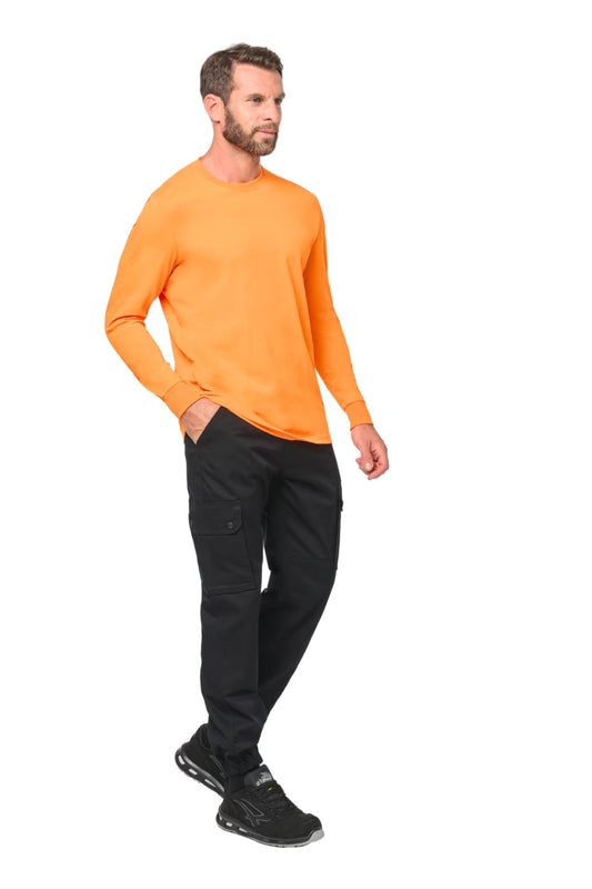 Pantalon cargo unisexe avec bas élastiqué